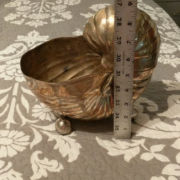 Metal nautilus shell - Picture 2 of 7
